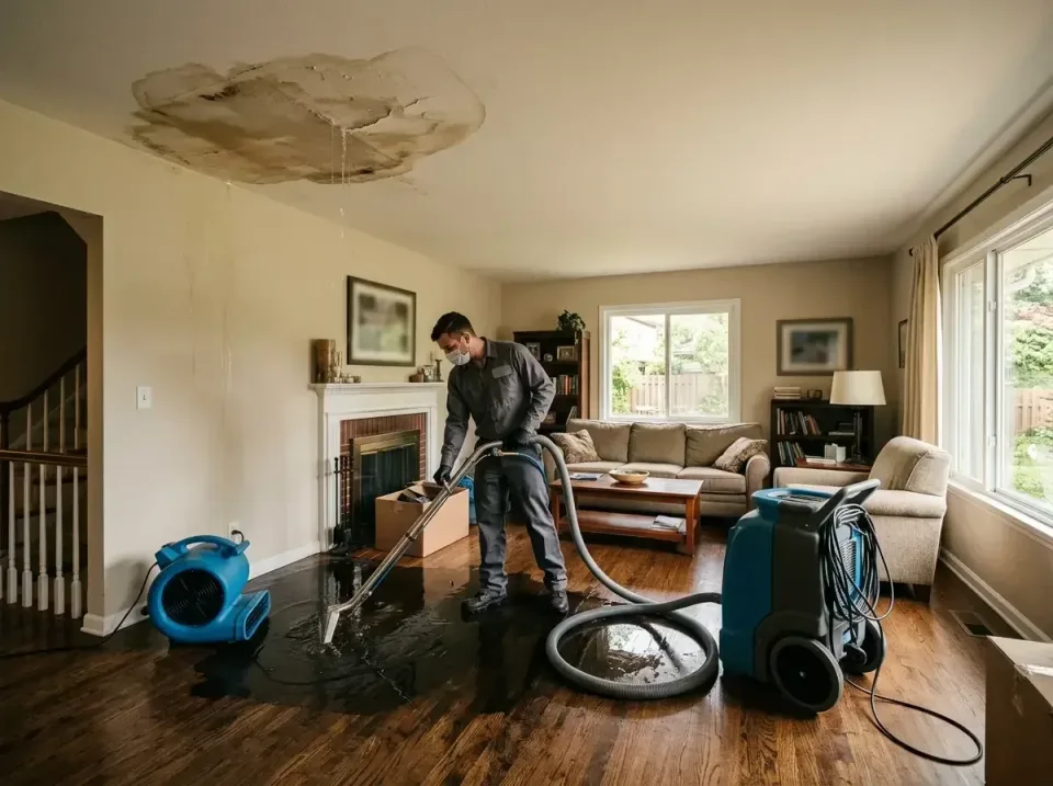 attic-pipe-burst-ceiling-drip-008 — frequently asked questions, Water Damage Restoration & Carpet Care in Groveport, OH